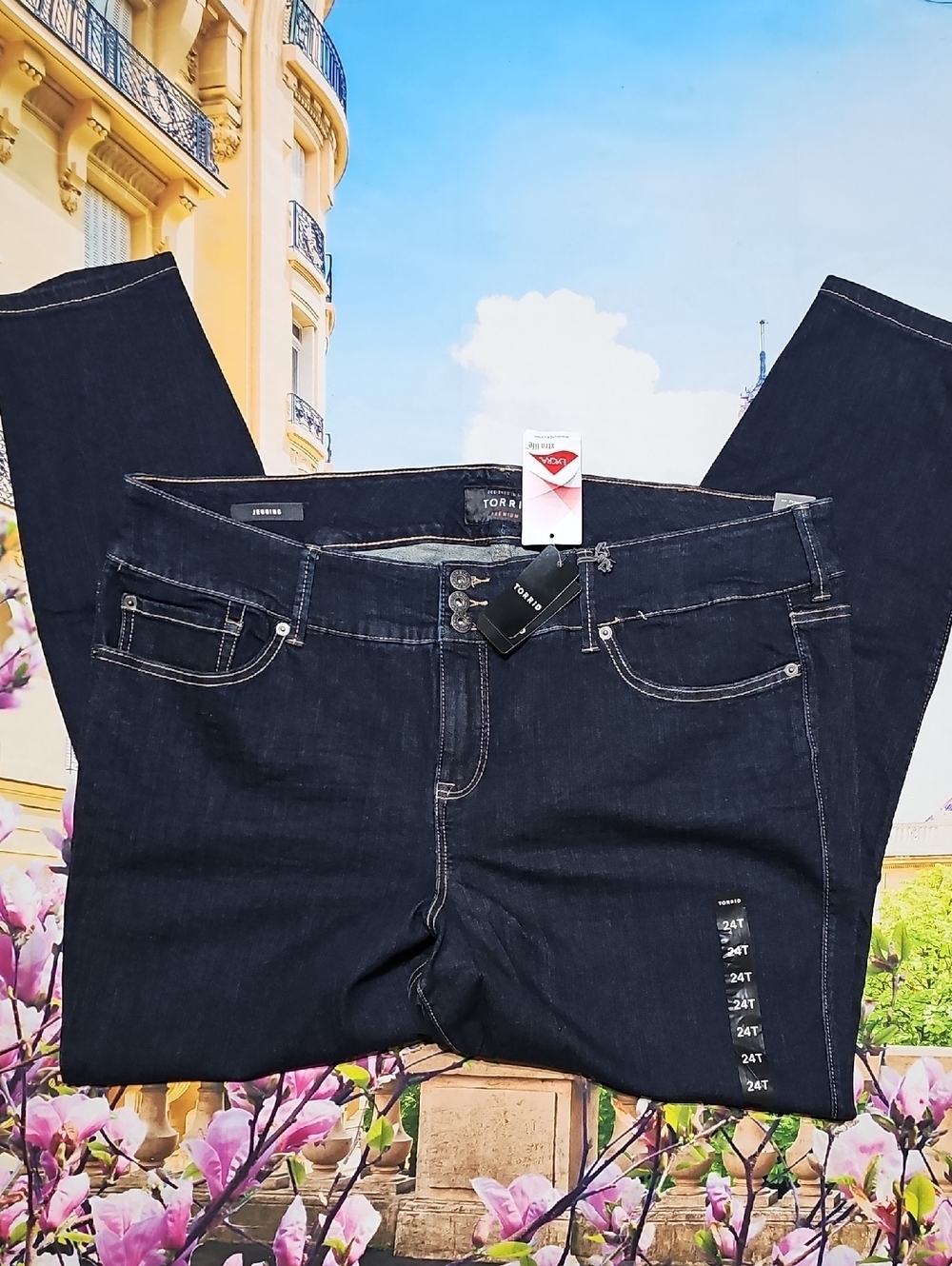 Torrid Premium Denim Jeans Plus Size 24T New